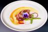 GOOSE BREAST WITH PASSION FRUIT SAUCE